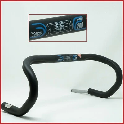 NOS DEDA 250 ANATOMIC 26.0 HANDLEBAR BARS ROAD RACING VINTAGE OLD ALLOY NEW 42 - Image 1 of 4