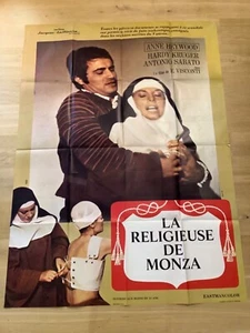 Affiche 120x160 »LA RELIGIEUSE DE MONZA »1969- Anne HEYWOOD- Hardy KRÜGER-SABATO - Photo 1/4