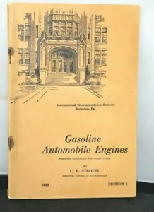 1946 motores de automóviles de gasolina edición 1 escuelas internacionales por correspondencia - Imagen 1 de 3