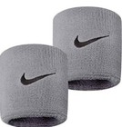 NIKE Nike swoosh wristband gray Heather