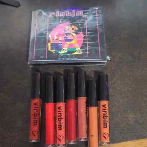 #822 Vinbim Mini Brillo Labial Set de 7 Piezas NUEVO - Imagen 1 de 2