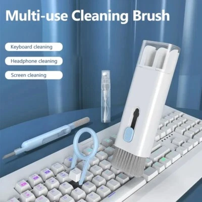 7-in-1 Keyboard Phone Laptop Earphones Cleaner - Airpods Headset Cleaning Kit - Image 1 of 4