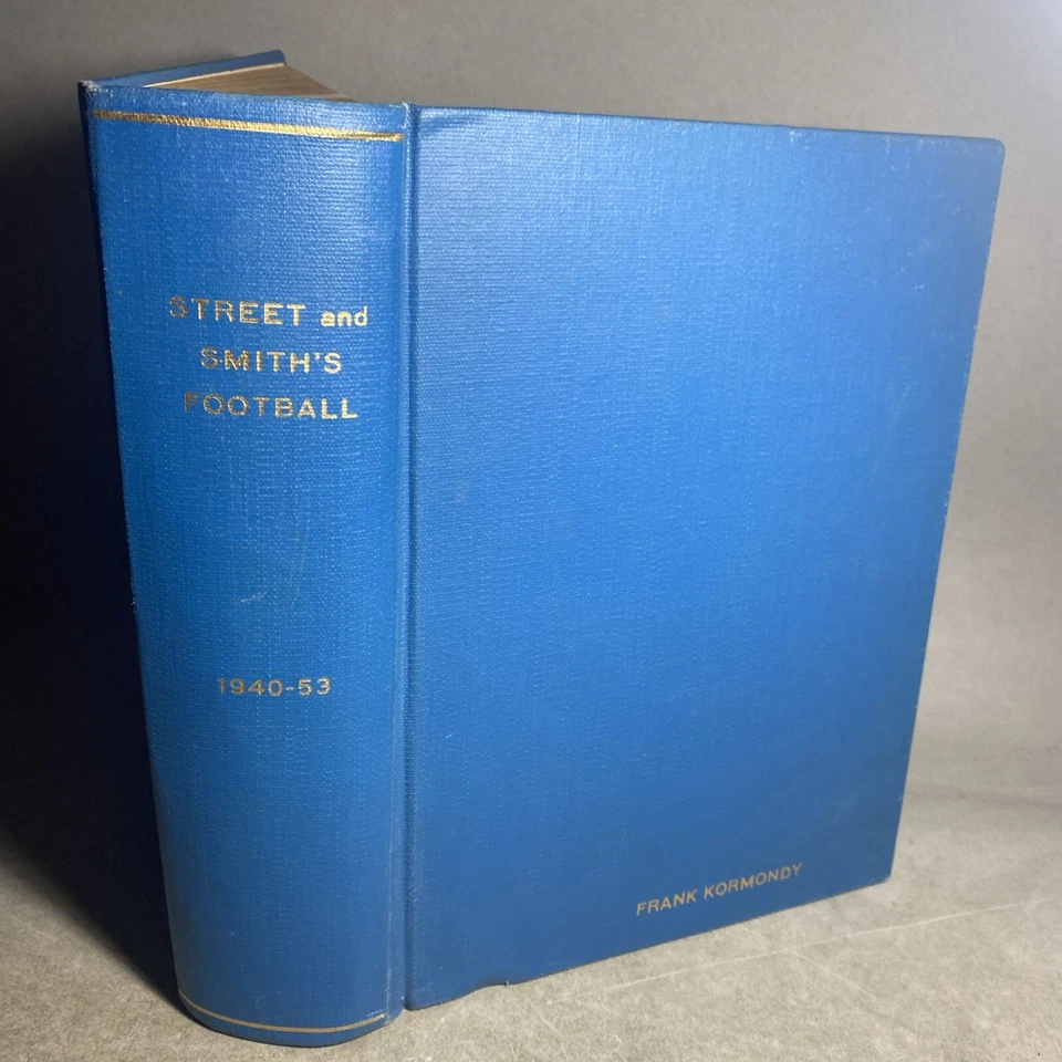 Canada Football History Street & Smith’s Football 1940-1953 Frank Kormondy / MNY Foto 1 de 4