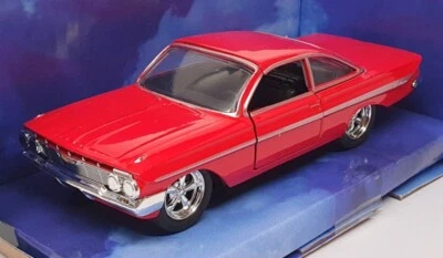 Jada 1/32 Scale 98304  - Fast & Furious Dom's Chevrolet Impala - Red - Image 1 of 4