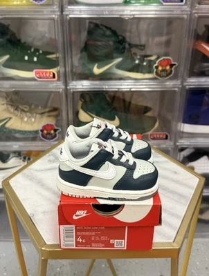 Zapatos Nike Dunk Low Premium 'Split - Deep Jungle' FB9107 300 niño pequeño talla 4C Foto 1 de 4