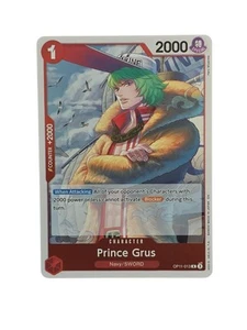 One Piece CG Prince Grus OP11-013 A Fist of Divine Speed Rare! - Bild 1 von 2