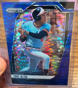 Tony Oliva Blue Pulsar /75 2025 Panini Prizm Baseball #182 - Picture 1 of 4