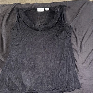 Women’s Size Medium Tank Top By Kathy Ireland Black - Picture 1 of 5