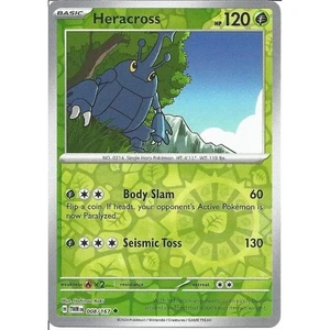 Heracross - 008/167 - Reverse Holo - Twilight Masquerade - Pokemon TCG - Picture 1 of 1