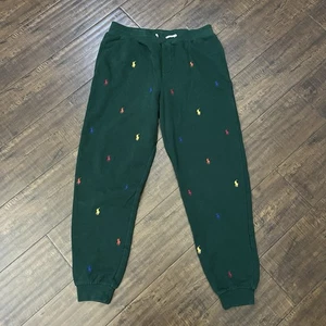 Polo Ralph Lauren Jogginghose Fleece Jogger Pony Logo Big Boys Gr. XL grün - Bild 1 von 7