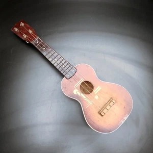 Harmony Ukulele Vintage 1950s RARE Red Stencil Soprano 4-String For Repair🎵 - Picture 1 of 9