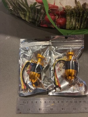 Par de ventiladores de conductos Don's Wicked Edf Motors 64 mm sin escobillas NOS R/C modelo avión Foto 1 de 4