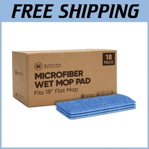 Professionelle 18" Wischpads - 18er Pack, maschinenwaschbar - Bild 1 von 10