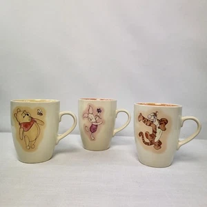 TAMS Disney Winnie the Pooh, Piglet, Tigger Mug Set Tea Cup Vintage Retro UK - Picture 1 of 11