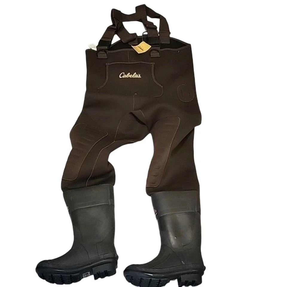 Vadeadores de pecho aislantes de neopreno Cabela's pequeños 200 g 3,5 mm talla 6R para mujer o niño Foto 1 de 4