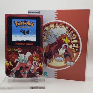 Laminiertes OLED-Display - Entei Game Boy Color mit Hülle - neuer Lautsprecher, recapped - Bild 1 von 7