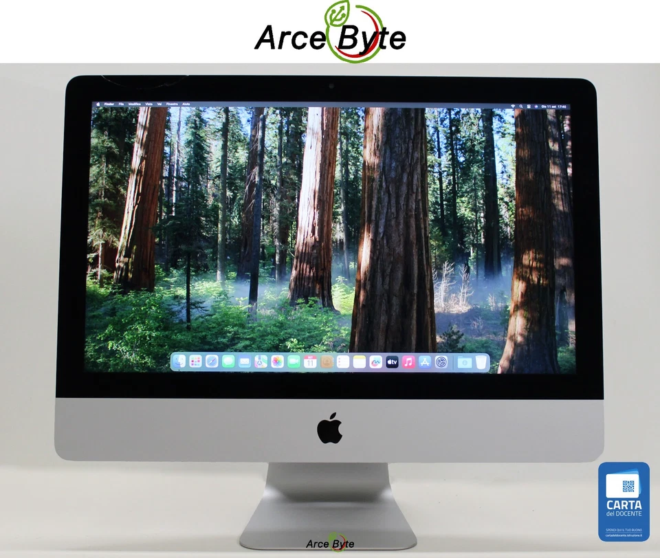 APPLE IMAC 21,5" 4K 2019 INTEL CORE i5 3,0 Ghz RAM 16 GB SSD 500 GB SEQUOIA - Immagine 1 di 4