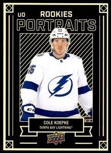 2022-23 Upper Deck UD Portraits Rookies Cole Koepke RC #P-56 *