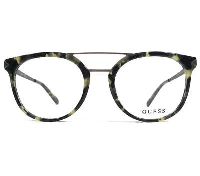 Monturas de gafas Guess GU1964 097 gris tortuga Gunmetal redondas 52-20-145 Foto 1 de 4