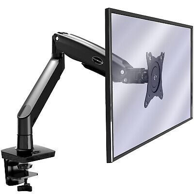 Large Monitor Arm Mount 22-35  | Fully Adjustable Desk Stand Bracket With Clamp • 34.99£