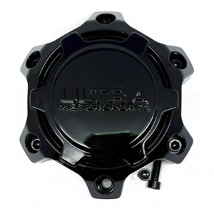 Ultra Motorsports A89-9665BK Glossy Black Center Cap - Picture 1 of 6