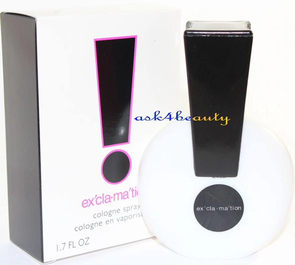 Exclamation By Coty 1.6/1.7oz. Spray Colonia Para Mujer Nuevo En Caja Foto 1 de 1