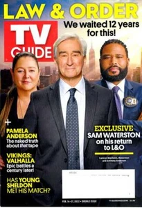 COLLECTIBLE TV GUIDE 2022 - LAW & ORDER - SAM WATERSTON - VIKINGS VALHALLA - Picture 1 of 1