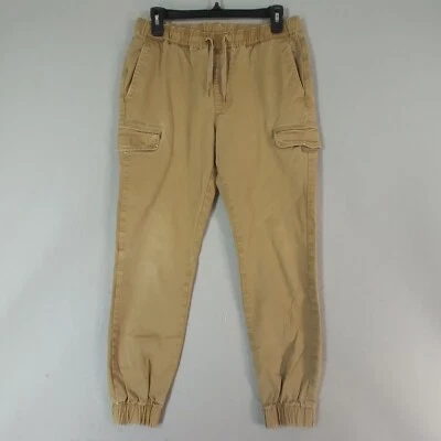 Bullhead Denim Co cargo Jogger Pantalones Hombre Pequeño Marrón Flex Elástico Foto 1 de 4