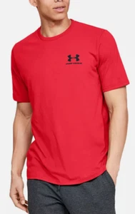 Under Armour Men's Sportstyle T Shirt, Loose Fit, Red, Small, Free Shipping!!! - Picture 1 of 5