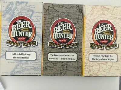 The Beer Hunter by Michael Jackson Discovery Channel 1989 3 VHS set - Image 1 of 3