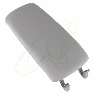 Para Audi A4 S4 A6 B7 2002-2007 Cuero PU Consola Central Apoyabrazos Cubierta Tapa Gris Foto 1 de 4
