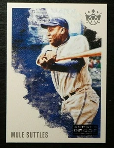 2020 Panini Diamond Kings ARTIST PROOF BLUE #7 Mule Suttles Newark Eagles - Picture 1 of 2