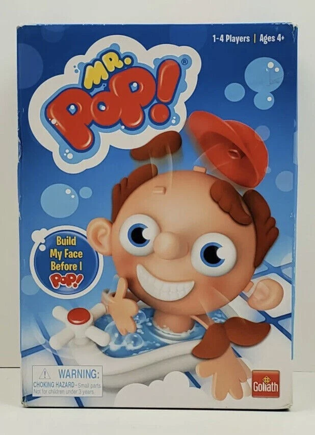 Goliath Mr. Pop! Game New Build My Face Before I Pop Ages 4+ - Image 1 of 1