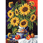 Flower Oil Paint By Numbers Kit DIY Acrylic Painting on Canvas Frameless Drawing