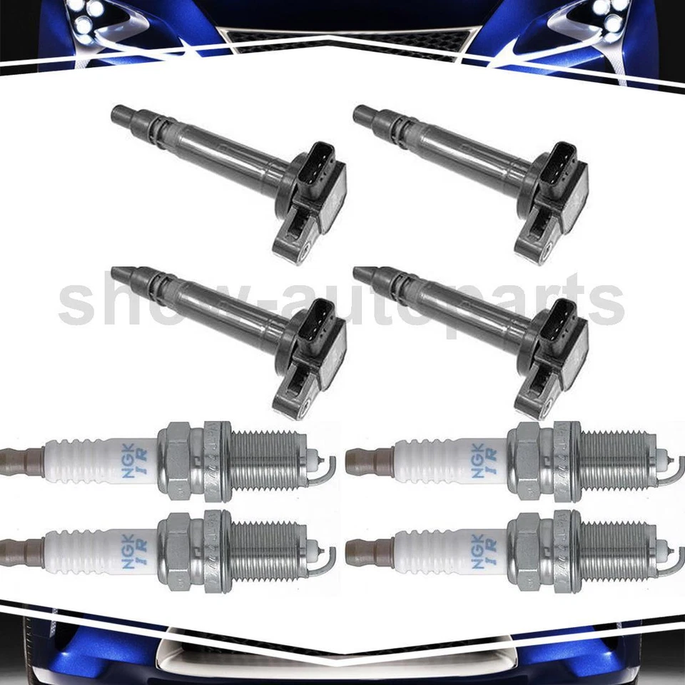 NGK 8pcs Ignition Coil Spark Plug For 2000 Toyota 4Runner Foto 1 de 4