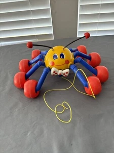 Vintage Fisher-Price Kitticraft pull along spider - Picture 1 of 5