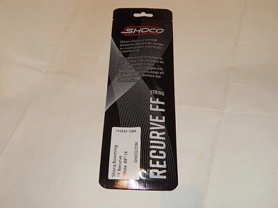 Neu Sehne Fastflight für Recurvebogen 68" Länge ca. 164 cm Shocq 16 Strang weiss