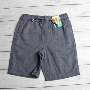 Garanimals Boy's Blue Pull On Shorts Toddler Size 4T 100% Cotton Lightweight - Picture 1 of 10