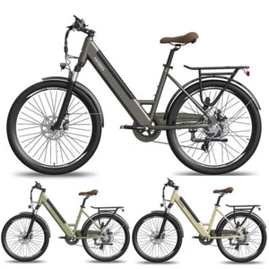 FAFREES F26 PRO 250W Electric Bike 26inch City Bike LCD Display 14Ah 36V Shimano - Picture 1 of 25