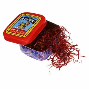 2 X LION SAFFRON, Original Kaschmir Lacha Safran / Kesar 1 GM - Picture 1 of 2