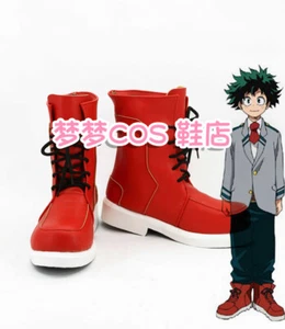 Cosplay Boots Shoes for My Hero Academia Midoriya Izuku Deku Battle - Picture 1 of 4