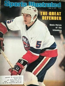 April 16, 1979 Denis Potvin New York Islanders Sports Illustrated - Picture 1 of 1