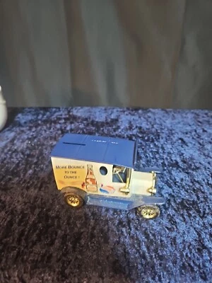 De colección Golden Wheel Diecast Pepsi Cola, banco de monedas de camión de reparto Soda Pop. Foto 1 de 4