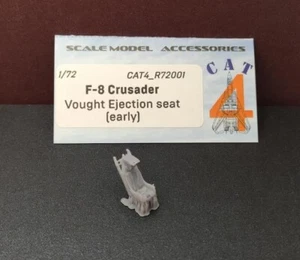 CAT4-R72001 1:72 F-8 Crusader Vought asiento de eyección (temprano) accesorios de avión - Imagen 1 de 3