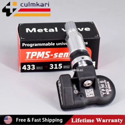 NUEVO TPMS Sensor MX-Sensor 315MHz + 433MHz Válvula de Goma Universal Programable EE. UU. Foto 1 de 4