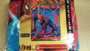 BRAND NEW SPIDERMAN TWIN SIZE THROW 60X80 BLANKET - Picture 1 of 2