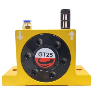 Vibrador neumático de turbina de rueda eléctrica de aire comprimido tipo industrial GT25 1/4"" - Imagen 1 de 5