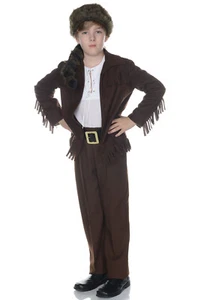 American Western Frontier Man Child Costume - Picture 1 of 1