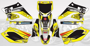 7134 MX MOTOCROSS GRAPHICS DECALS STICKERS FOR SUZUKI RMZ 250 2004 2005 2006 - Picture 1 of 1