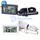 FY-12 Digital Temperature Humidity Meter w/ 1m Wire LCD Electronic Hygrometer